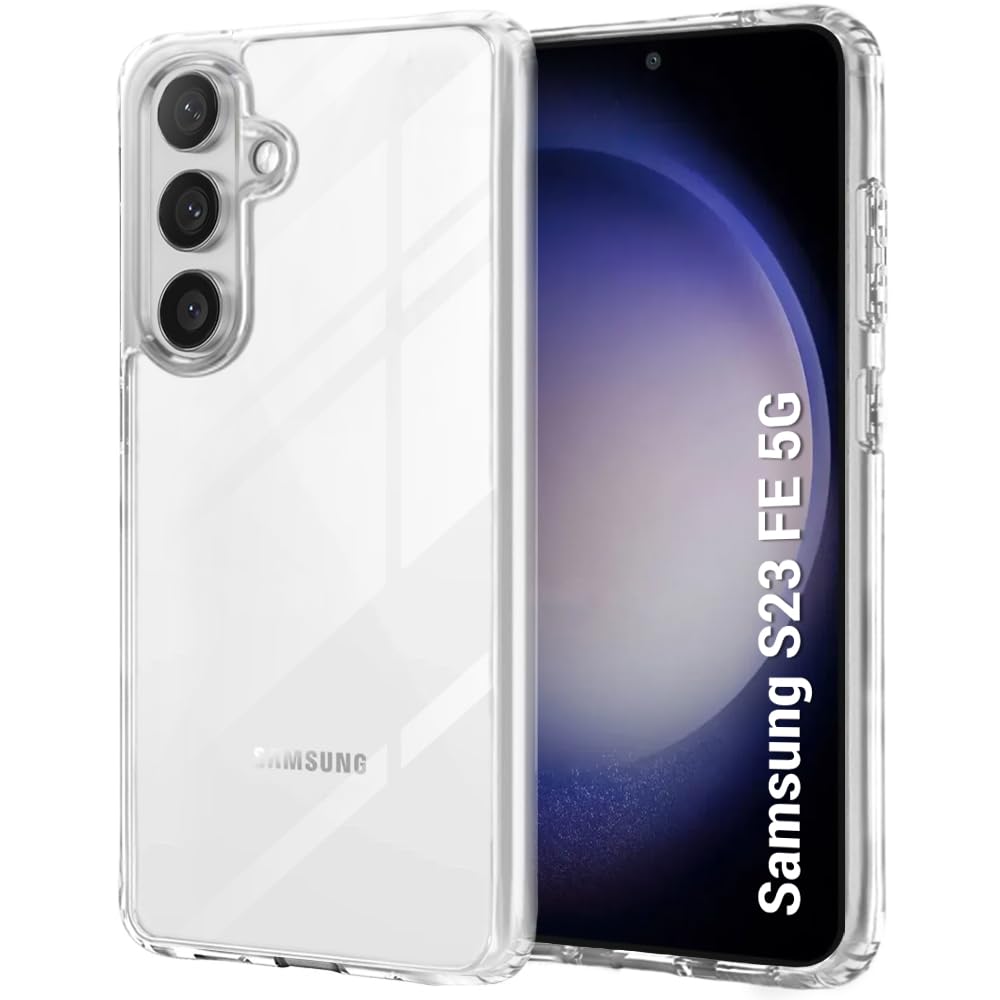 Protect Ultra-Hybrid ShockProof Back Cover Case for Samsung Galaxy S23 FE 5G | Camera Protection Bump | Hard Back Cover Case