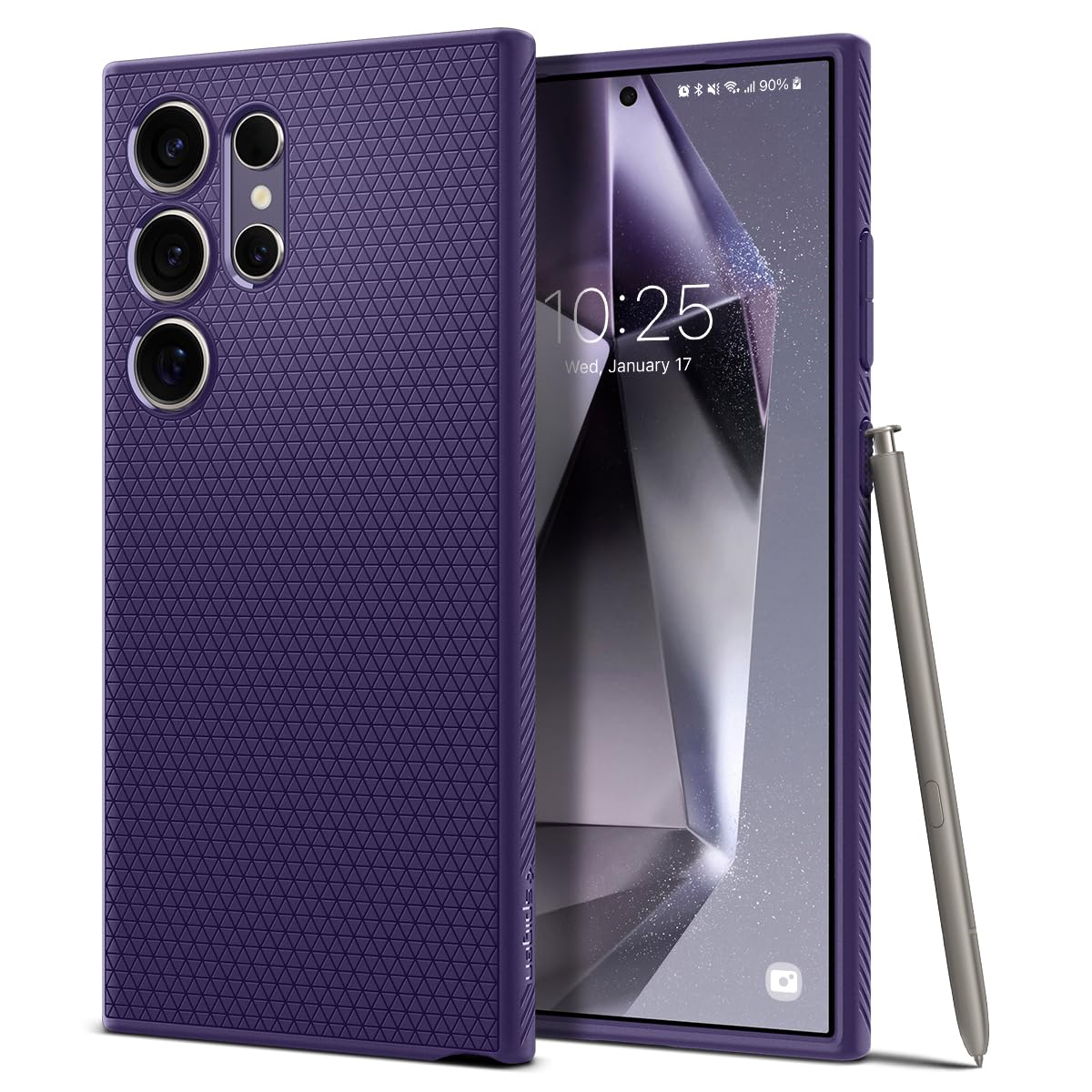 Spigen Liquid Air Back Cover Case Compatible with Galaxy S24 Ultra