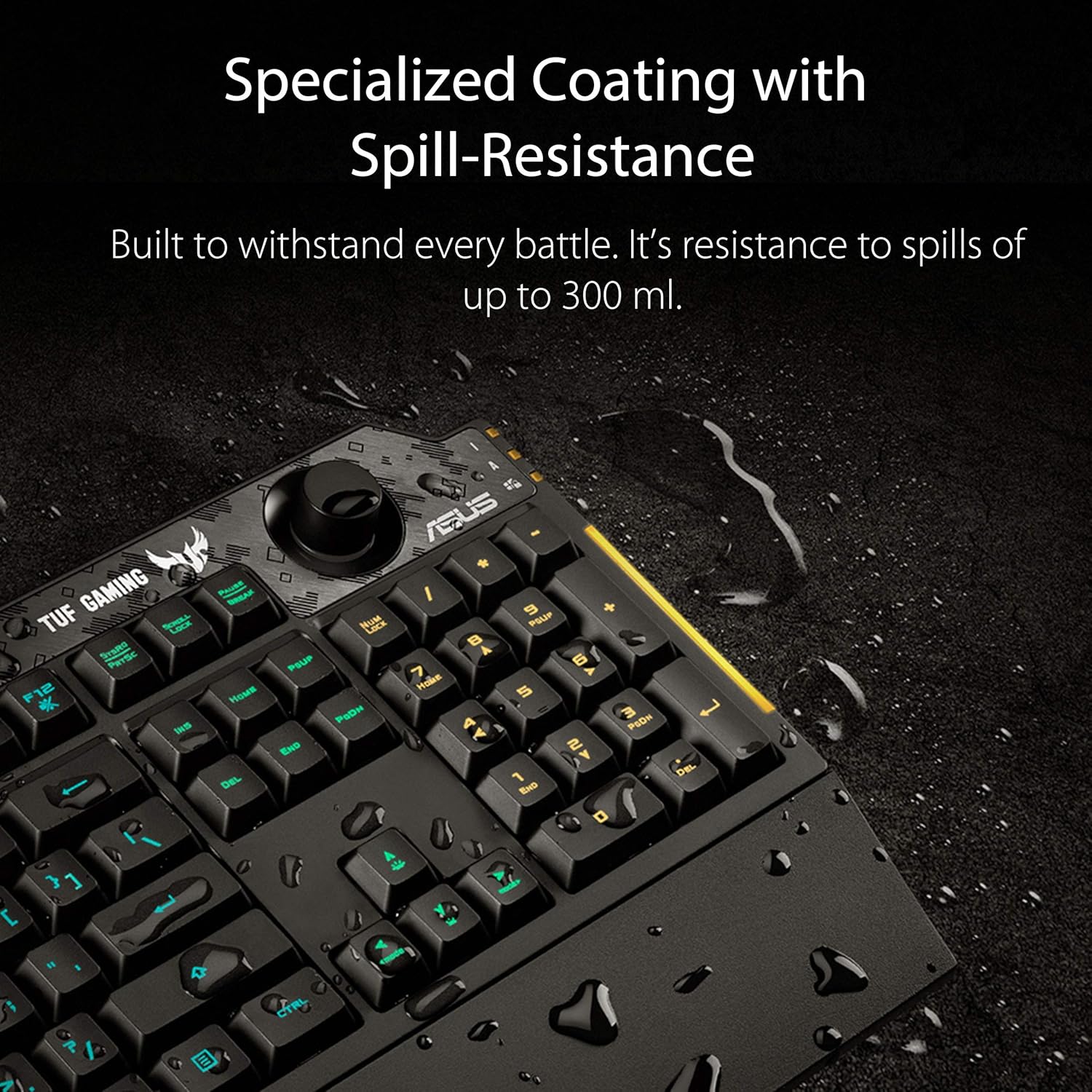 ASUS TUF Gaming K1 - RA04 Wired USB Gaming Keyboard