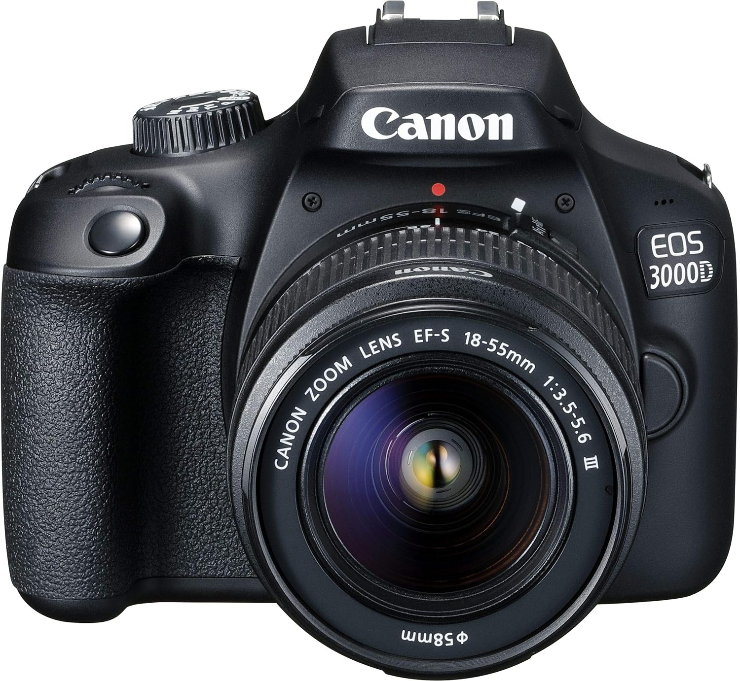 Canon EOS 3000D DSLR Camera 1 Body, 18 - 55 mm Lens