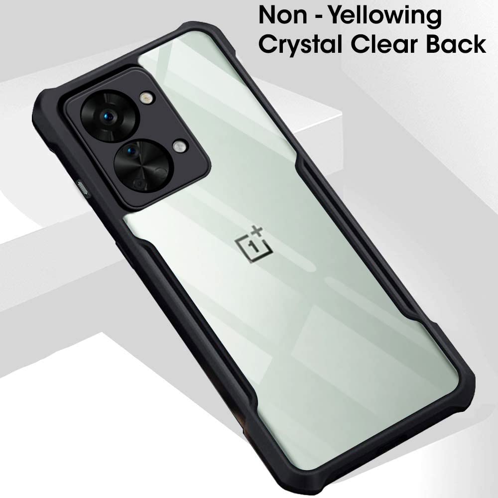 Protect Shockproof Clear Back Cover Case for OnePlus Nord 2T 5G | 360 Degree Protection | Hard Transparent Back Cover Case