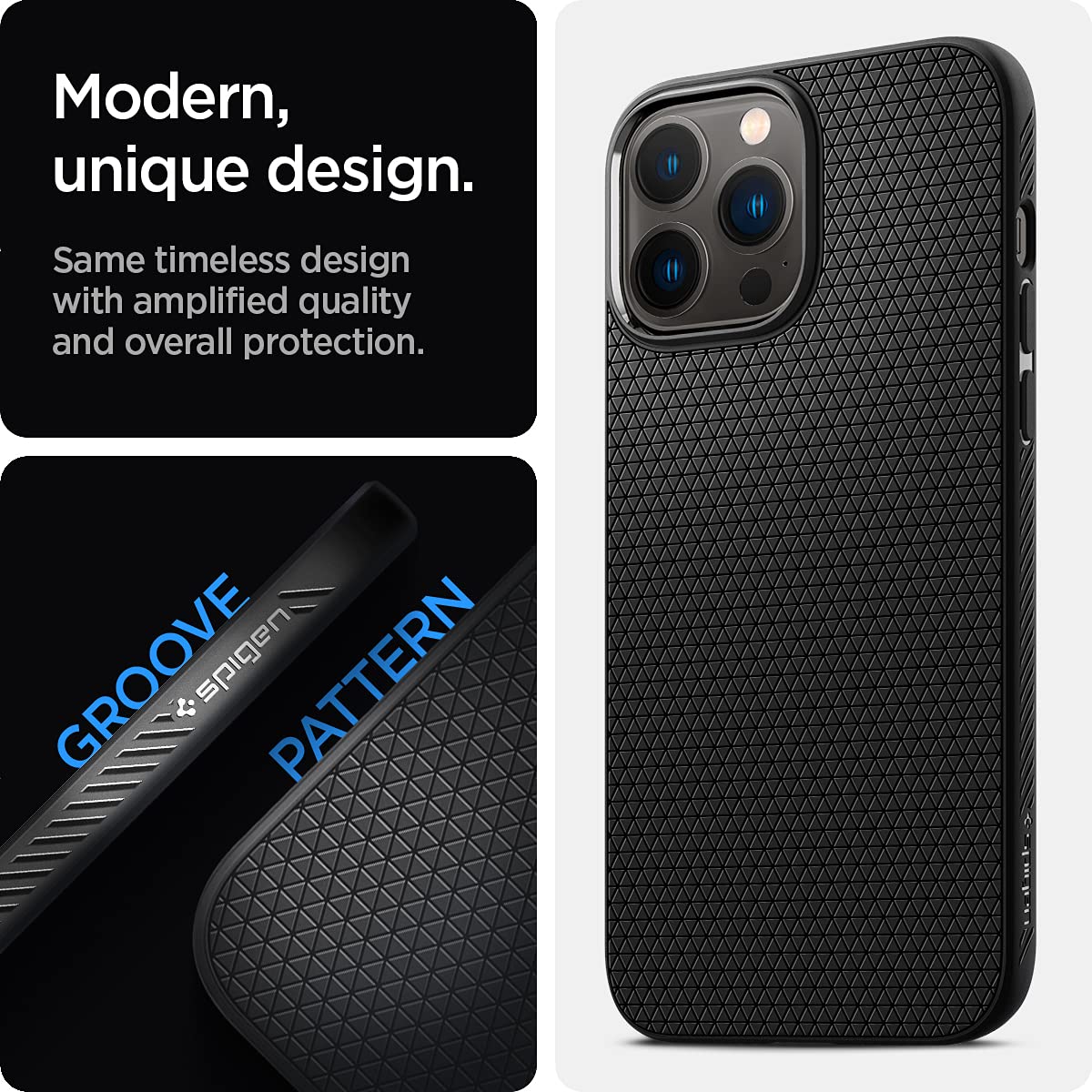 Spigen Liquid Air Back Cover Case Compatible with iPhone 13 Pro