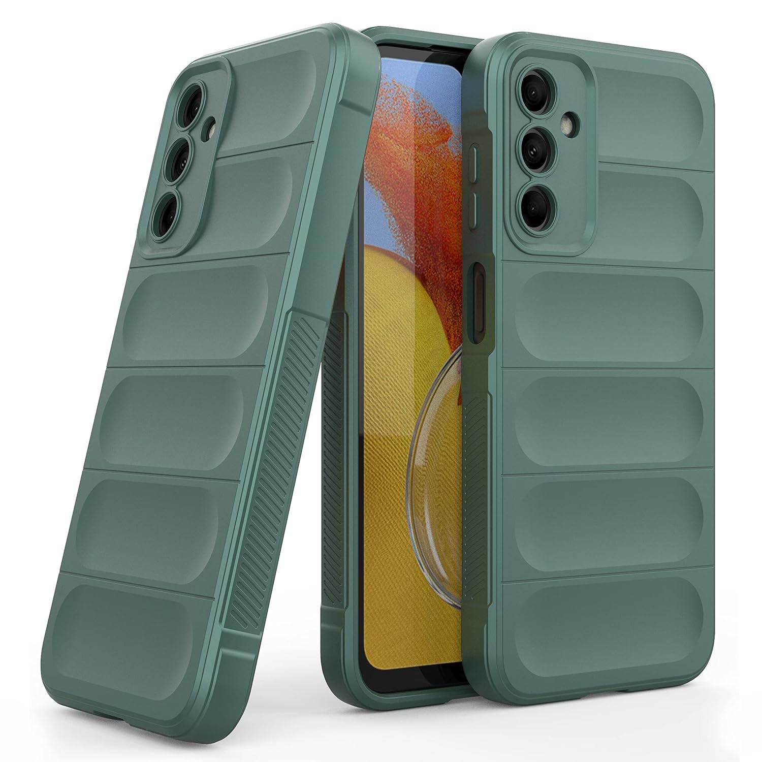 Protect Back Case Cover for Samsung Galaxy M14 5G | Compatible for Samsung Galaxy M14 5G Back Cover | Liquid Silicon Case