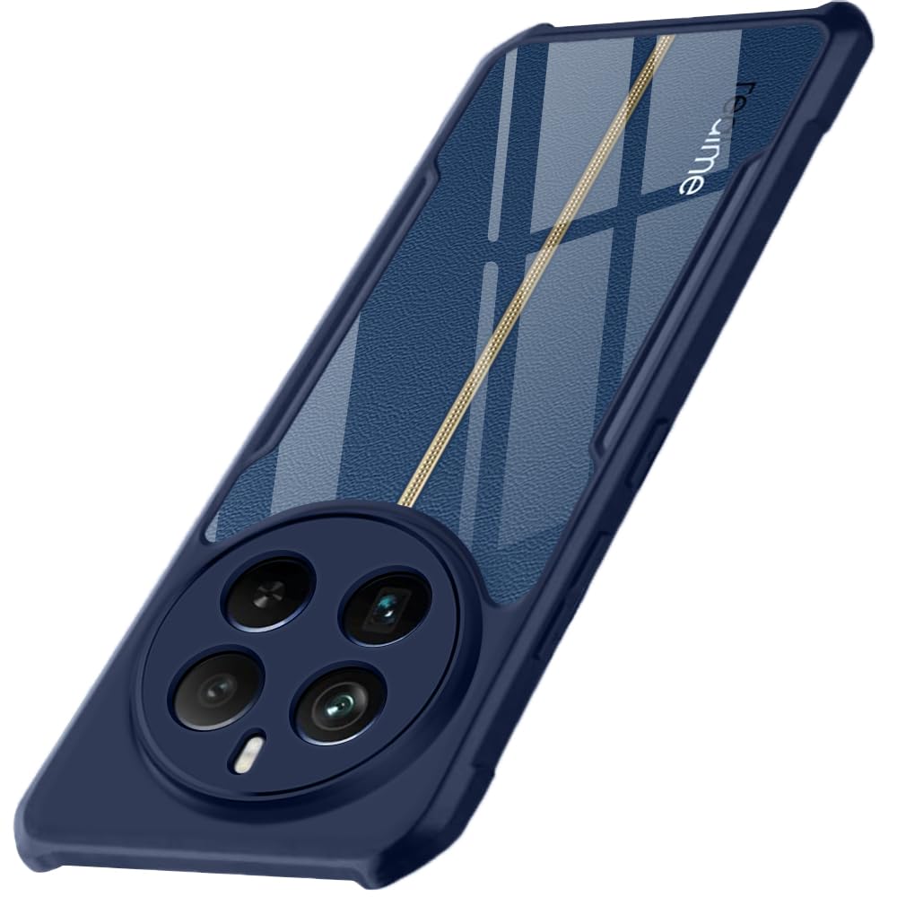 Protect ShockProof Crystal Clear Back Cover Case For Realme P1 Pro