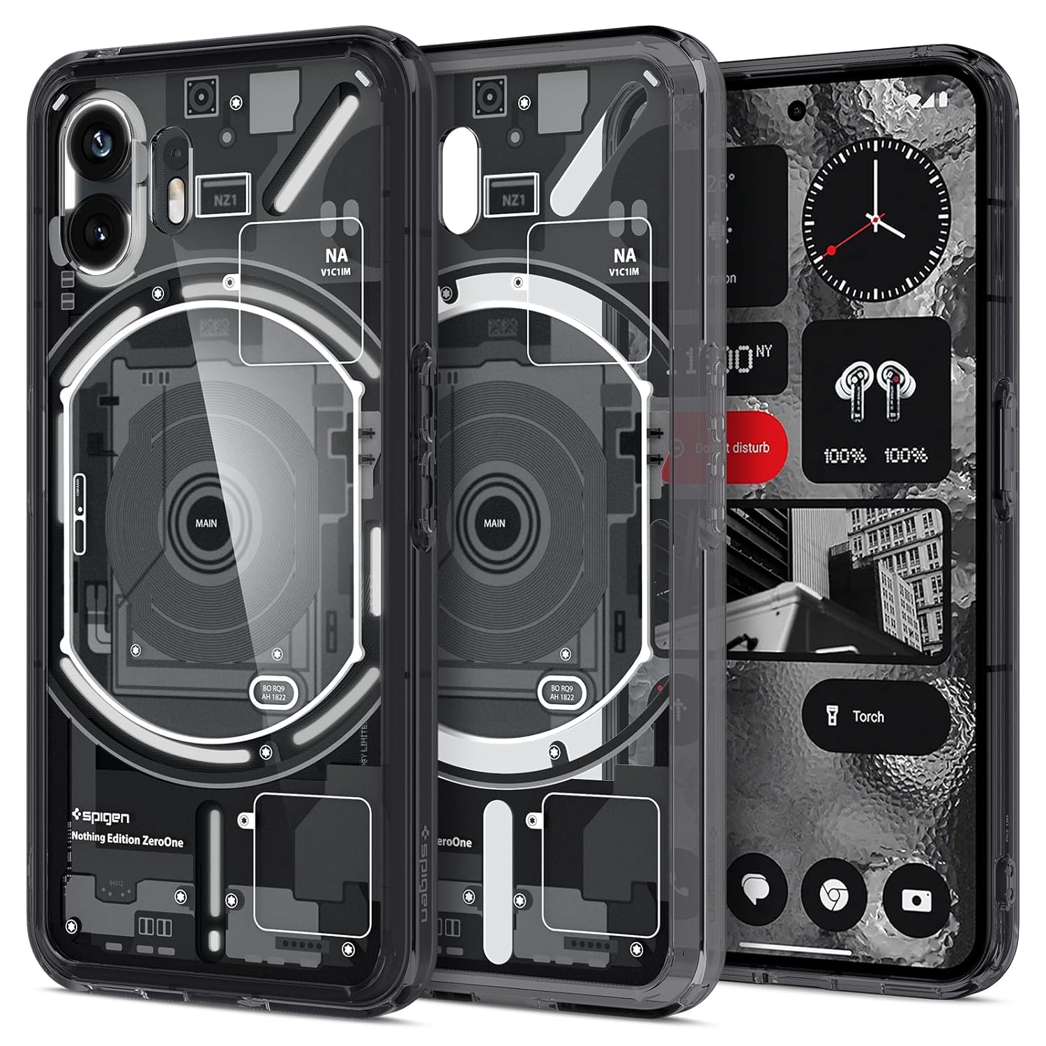 Spigen Ultra Hybrid Back Cover Case Compatible with Nothing Phone 2