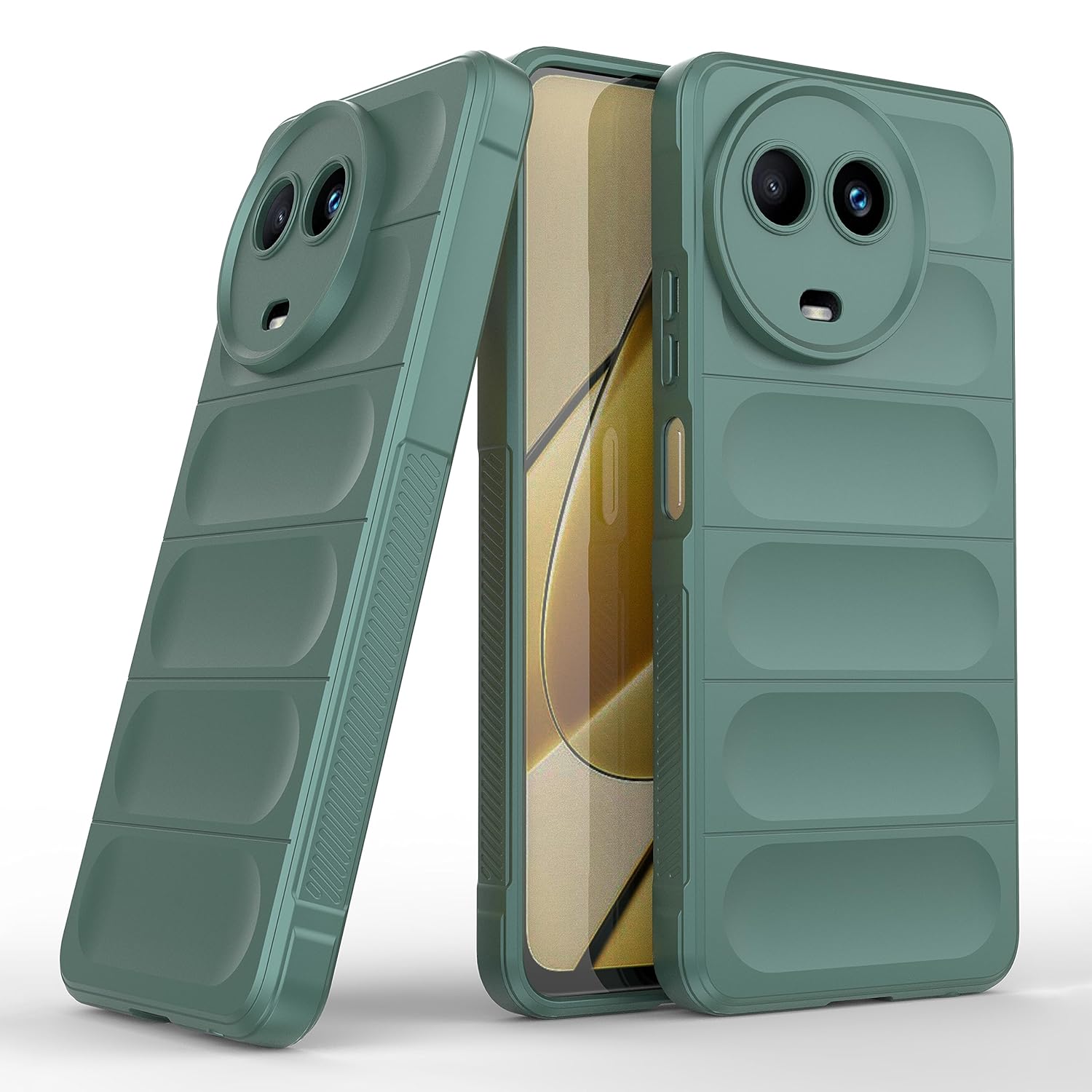Portect Back Case Cover for Realme C67 5G | Liquid Silicon Case for Realme C67 5G with Camera Protection