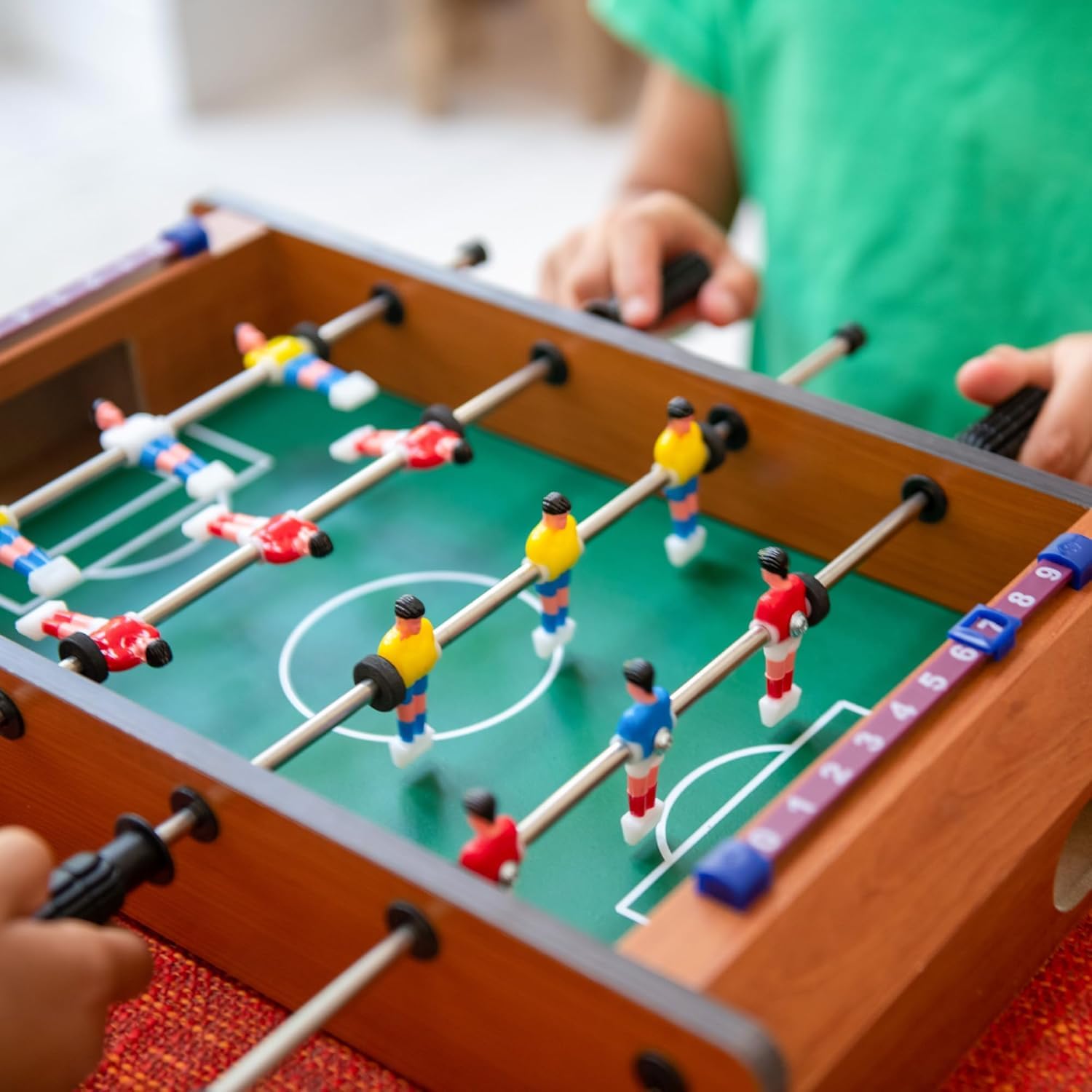 Storio Table Football Game - Foosball (Medium) | Table Soccer Game Board | Indoor Sport Games