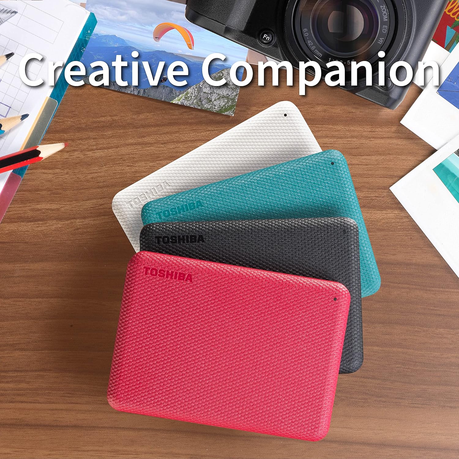 TOSHIBA Canvio Advance External Hard Disk Drive (HDD)
