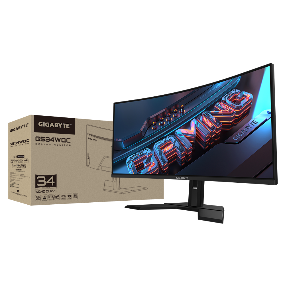 GIGABYTE Curved WQHD VA Panel Gaming Monitor