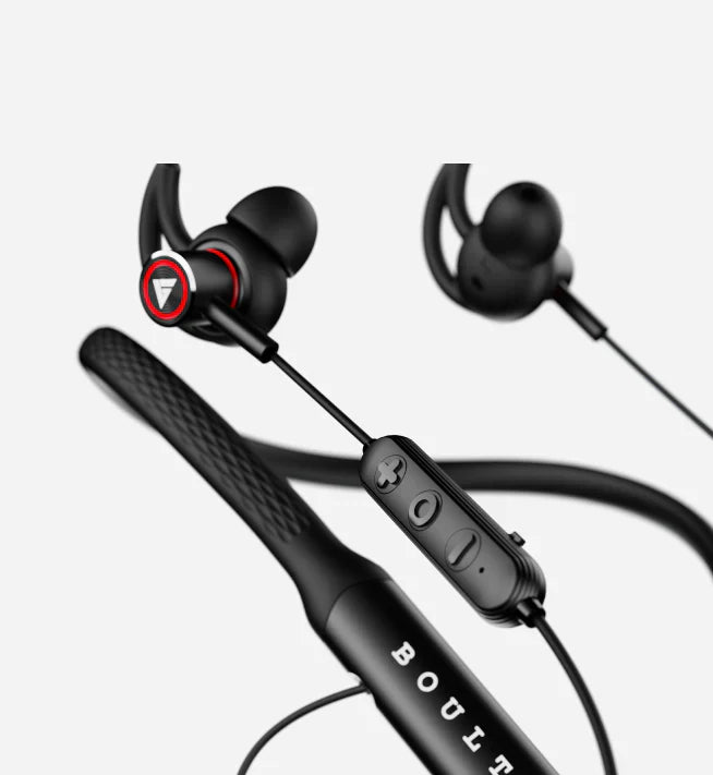 Boult Curve Max with 100H Playtime, ENC Mic, Dual Device Pairing, Fast Charging, 5.3v Bluetooth Gaming Neckband
