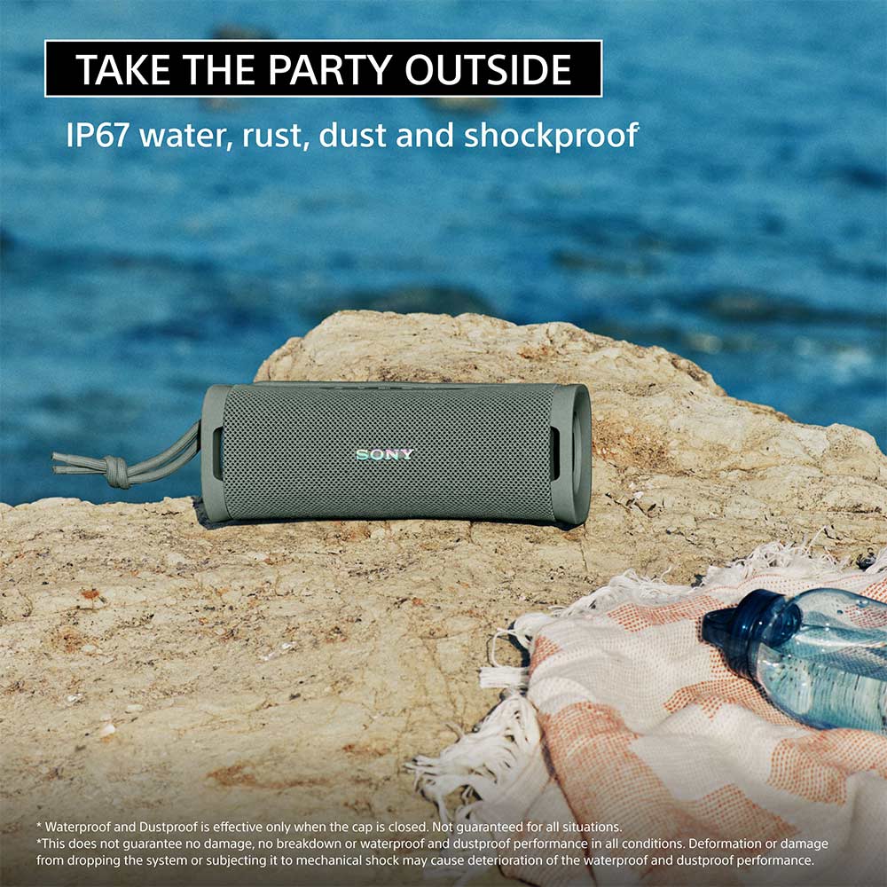 SONY ULT Field1 Wireless Ultra Portable, Compact, IP67, 12Hrs Battery with ULT button Bluetooth Speaker