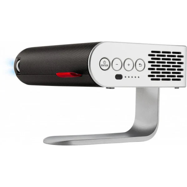 ViewSonic M1+_G2 (300 lm) Portable with 854x480p Resolution, 100'' Maximum Display, Bluetooth & Smart Wi-Fi , Harman Kardon Speaker, HDMI, USB Type-C LED Projector