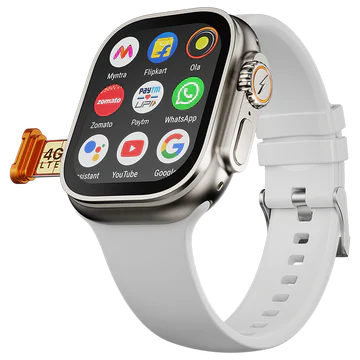 Fire-Boltt Oracle WristPhone - 4G SIM/LTE/WiFi, Android OS, Play store & Phone Notification Smartwatch