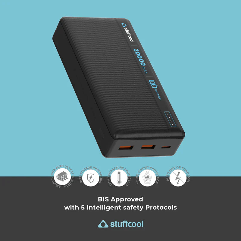 STUFFCOOL 20000 mAh 22.5 W Power Bank