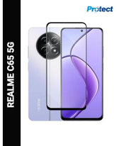Protect 3D Edge to Edge Shield Technology Guard for Realme C65