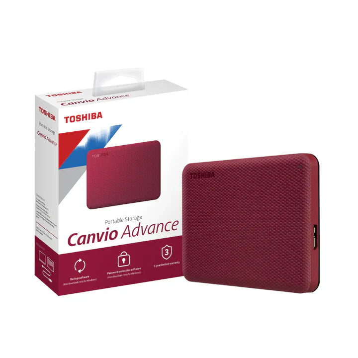 TOSHIBA Canvio Advance External Hard Disk Drive (HDD)