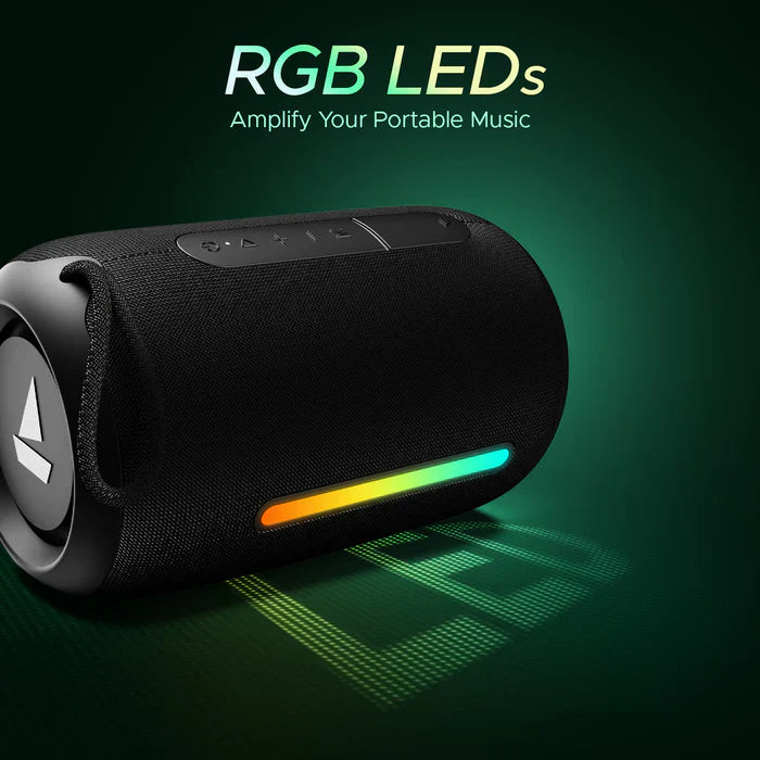 boAt Stone 350 Pro w/ Dynamic RGB LEDs, 12 HRS Playback, IPX5 & TWS Feature 14 W Bluetooth Speaker