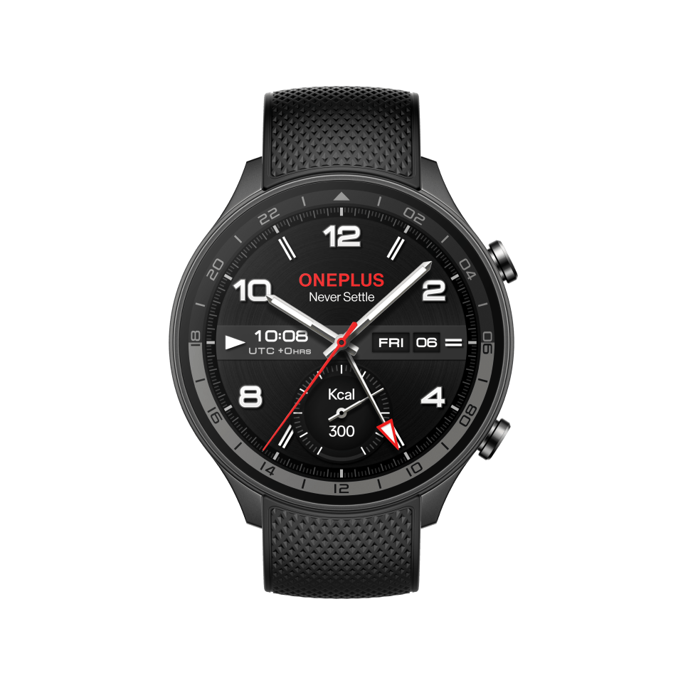 OnePlus Watch 2R with Wear OS 4, Snapdragon W5 Chipset & Upto 100 hours battery life Smartwatch