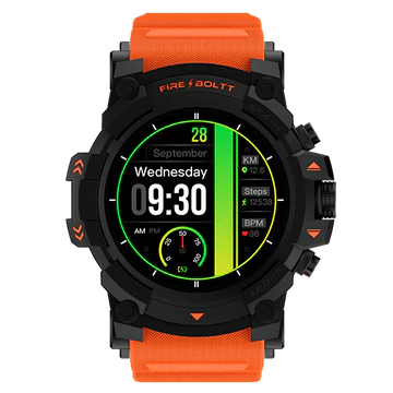 Fire-Boltt Expedition GPS Inbuilt, Bluetooth Calling 35.3mm (1.39) Display & 120+ Sports Smartwatch
