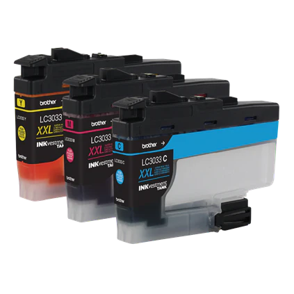 brother Ink-tank Black + Tri Color Combo Pack Ink Cartridge