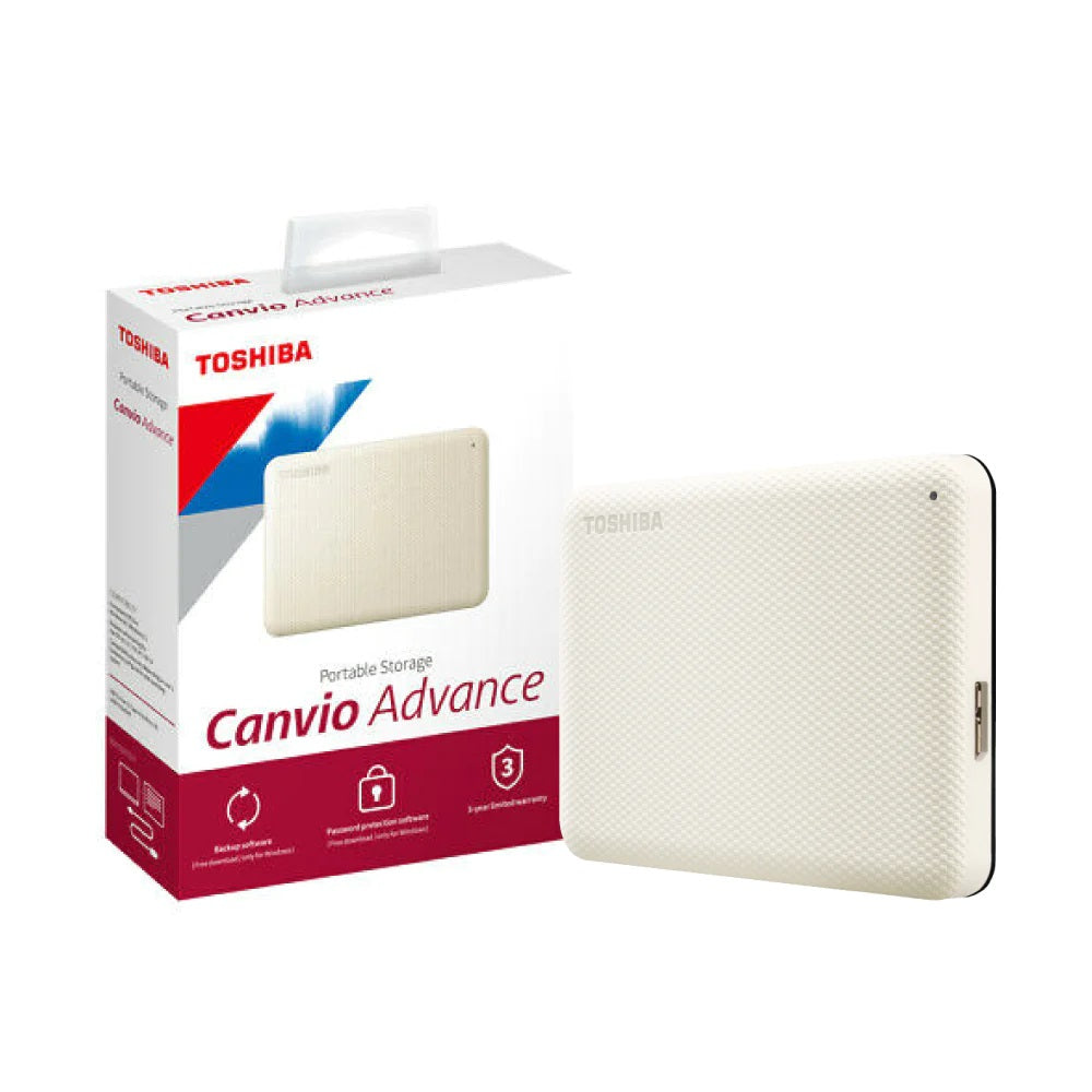 TOSHIBA Canvio Advance External Hard Disk Drive (HDD)