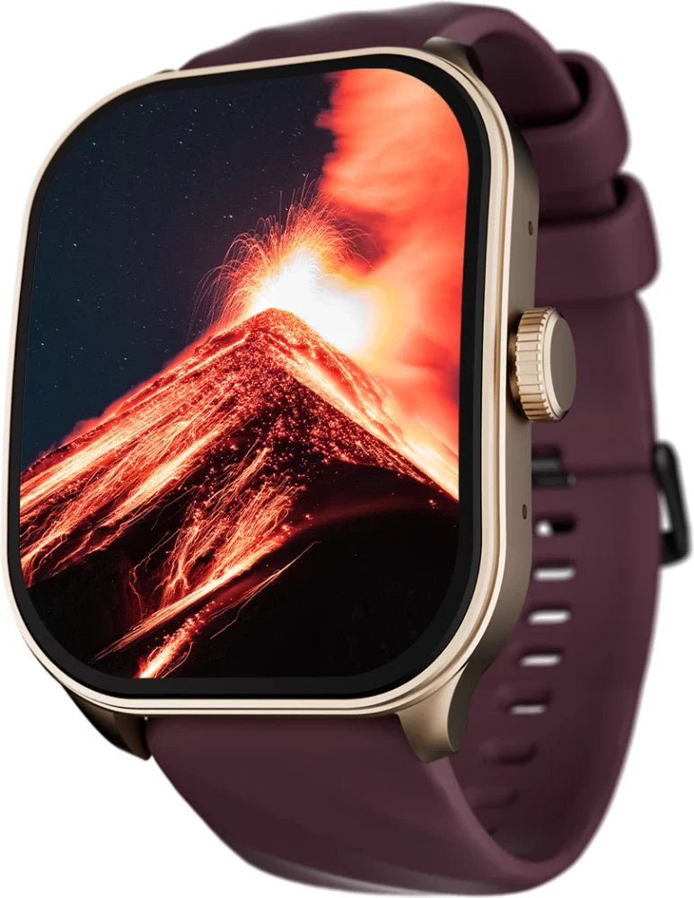 Fastrack Revoltt FS1 Pro|World's First,1.96" Super AMOLED|Highest Resolution|BT Calling Smartwatch
