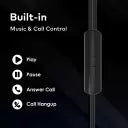 itel L20 Pro with 14mm Super Bass Drivers, In-Line Mic & Music Control, 1.2m Cable Wired EarPhone