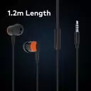 itel L20 Pro with 14mm Super Bass Drivers, In-Line Mic & Music Control, 1.2m Cable Wired EarPhone