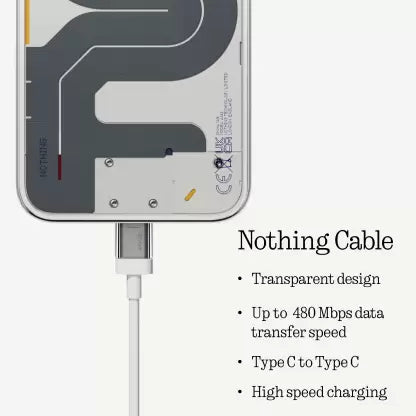Nothing USB Type C Cable 1 m C306 Data Cable
