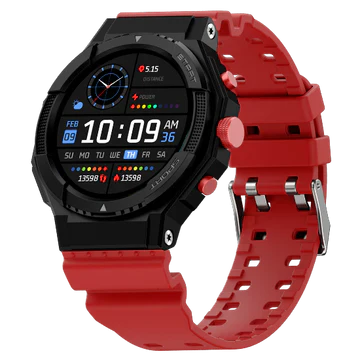 Fire-Boltt Quest 35.3mm (1.39 inch) Display, GPS, BT call, 100+ Sports Modes, Rugged Smartwatch