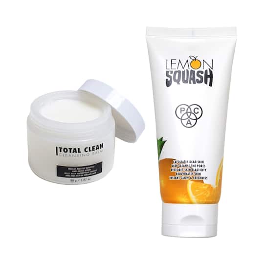 PAC Total Clean Cleansing Balm & Lemon Squash Exfoliator Combo