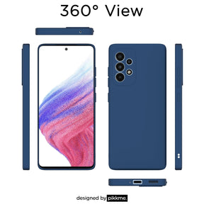Protect  Samsung Galaxy A53 5G Back Cover Soft Matte Liquid Silicone TPU | Camera Protection | Shockproof Slim Back Case for Samsung Galaxy A53 5G