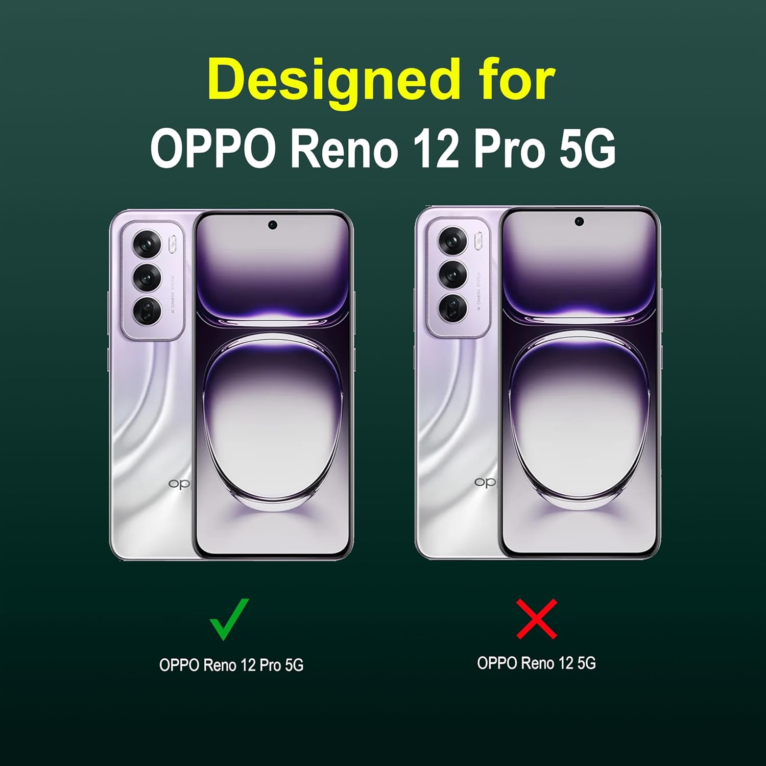 Protect Back Case Cover for Oppo Reno 12 Pro 5G | Compatible for Oppo Reno 12 Pro 5G Back Cover | Liquid Silicon Case