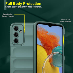 Protect Back Case Cover for Samsung Galaxy M14 5G | Compatible for Samsung Galaxy M14 5G Back Cover | Liquid Silicon Case