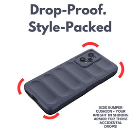 Protect Liquid Silicon Back Cover Case for Realme GT 2 Pro 5G, Shockproof Military Grade Protection with Micro-Fibre Inner Side, Built-in Anti-Slip Grip