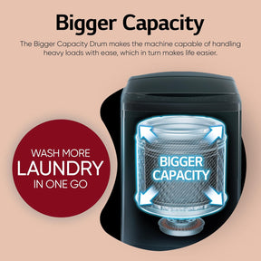 LG 9.0 Kg, 5 Star, AI Direct Drive Technology, Steam Wash for Allergy Removal, Fully-Automatic Top Loading Washing Machine