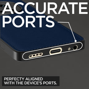 Protect Flexible Pu Leather | Full Camera Protection | Raised Edges | Super Soft-Touch | Bumper Case for Realme C63 5G
