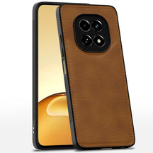 Protect Flexible Pu Leather | Full Camera Protection | Raised Edges | Super Soft-Touch | Bumper Case for Realme C63 5G