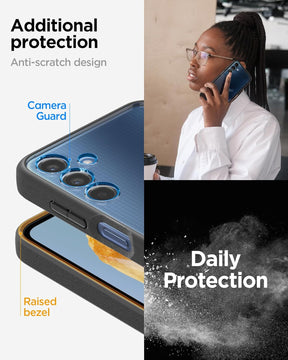 Spigen Essential Sand Crystal Back Cover Case Compatible with Samsung Galaxy M15 5G