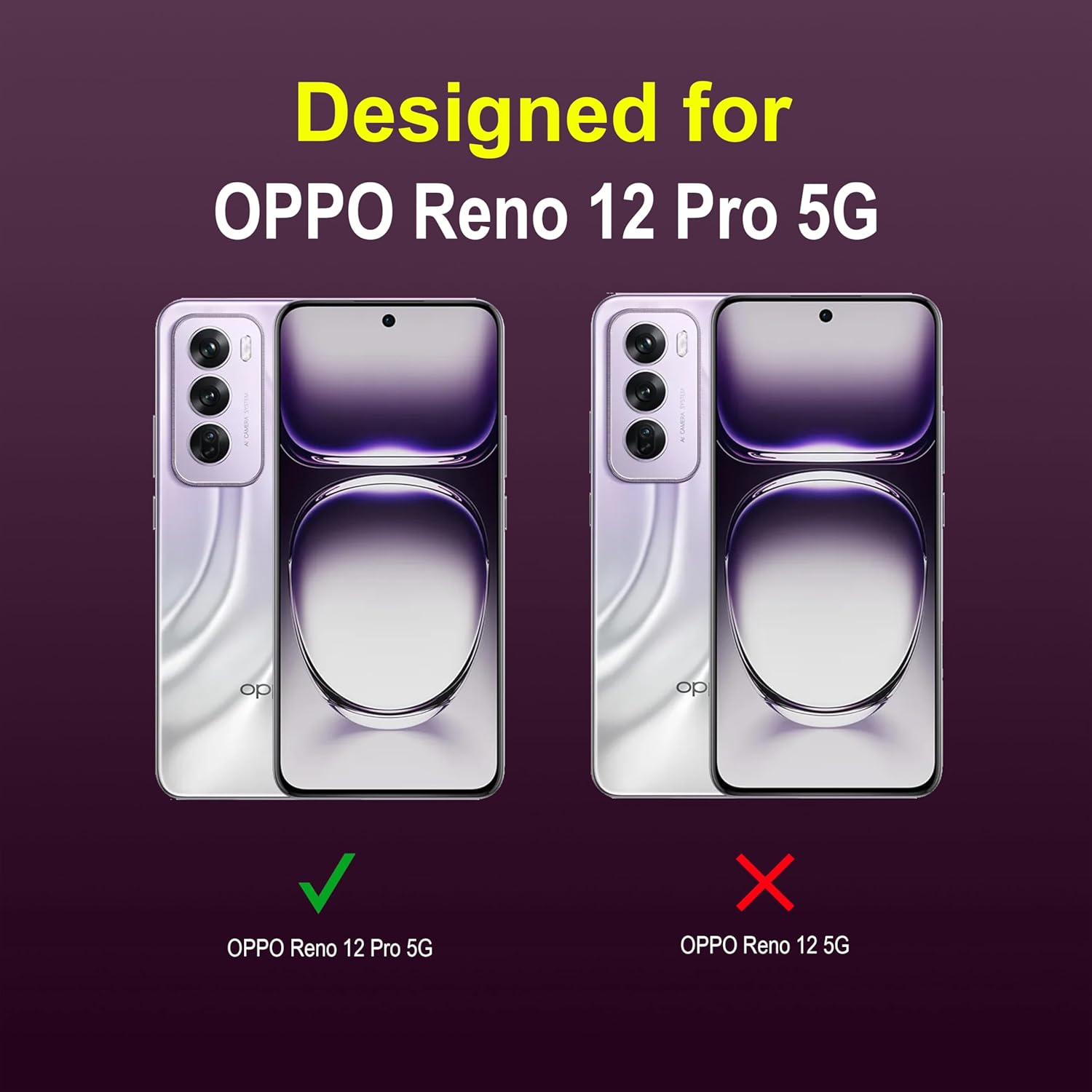 Protect Back Case Cover for Oppo Reno 12 Pro 5G | Compatible for Oppo Reno 12 Pro 5G Back Cover | Liquid Silicon Case
