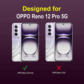 Protect Back Case Cover for Oppo Reno 12 Pro 5G | Compatible for Oppo Reno 12 Pro 5G Back Cover | Liquid Silicon Case