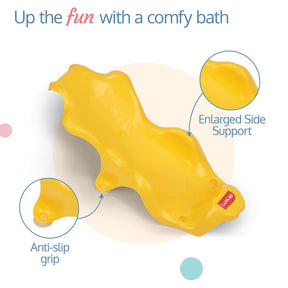 LuvLap Anti Slip Baby Plastic Bath Chair, Baby Bath Seat/Sling with Non Slip Strong Suction Base, Baby Shower, for Infants & Toddlers