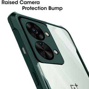 Protect Shockproof Clear Back Cover Case for OnePlus Nord 2T 5G | 360 Degree Protection | Hard Transparent Back Cover Case