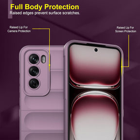 Protect Back Case Cover for Oppo Reno 12 Pro 5G | Compatible for Oppo Reno 12 Pro 5G Back Cover | Liquid Silicon Case