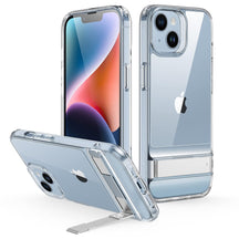Protect for iPhone 14 Cover with Adjustable Stand, Military-Grade Drop Protection, 3 Stand Modes, TPU, Supports Wireless Charging, Boost Slim Patented Metal Kickstand Phone Back Case