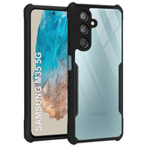 Protect Shockproof Crystal Clear Back Cover Case for Samsung Galaxy M35 5G | 360 Degree Protection | Protective Design | Transparent Back Cover Case