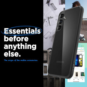 Spigen Ultra Hybrid Back Cover Case Compatible with Samsung Galaxy A54 5G (TPU + Poly Carbonate | Matte Black)