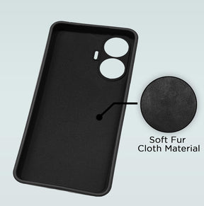Protect Back Cover Soft Matte Liquid Silicone TPU | Camera Protection | Shockproof Slim Back Case for Realme C55
