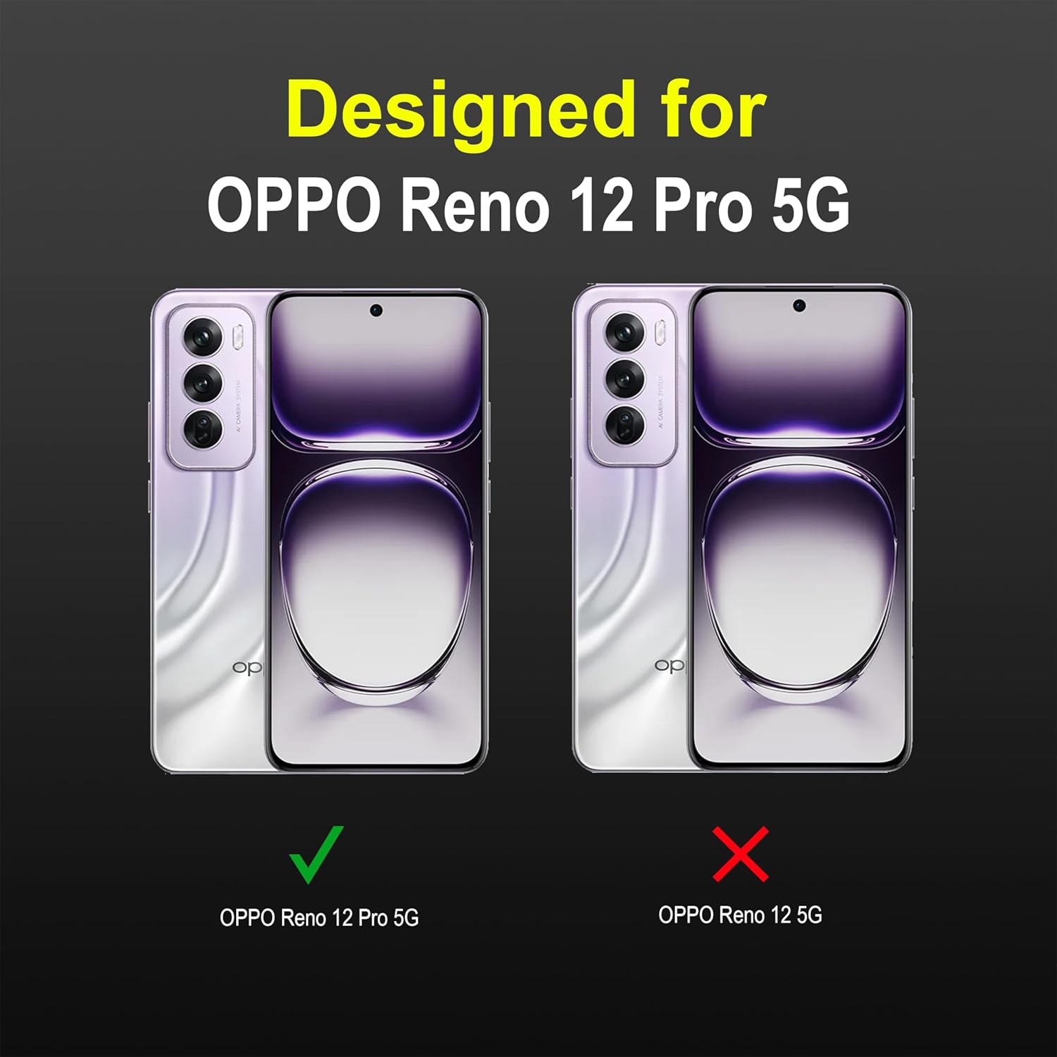 Protect Back Case Cover for Oppo Reno 12 Pro 5G | Compatible for Oppo Reno 12 Pro 5G Back Cover | Liquid Silicon Case