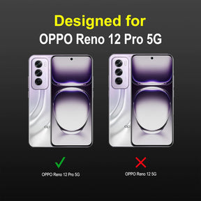 Protect Back Case Cover for Oppo Reno 12 Pro 5G | Compatible for Oppo Reno 12 Pro 5G Back Cover | Liquid Silicon Case